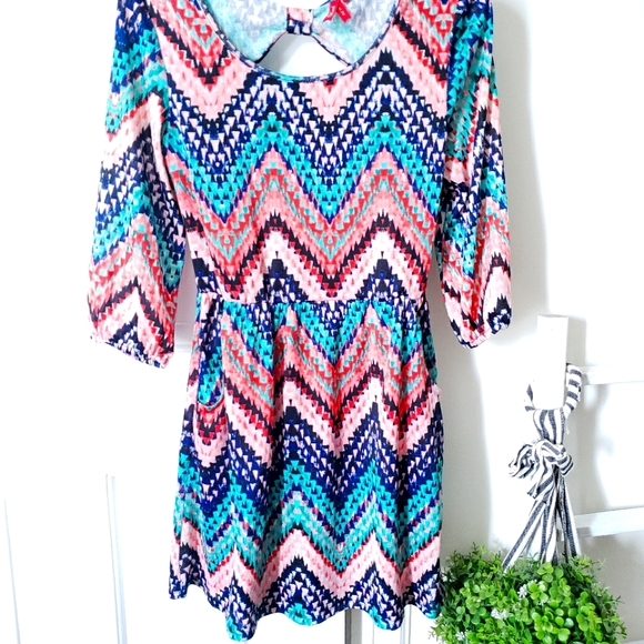 Red camel dress - Picture 1 of 2